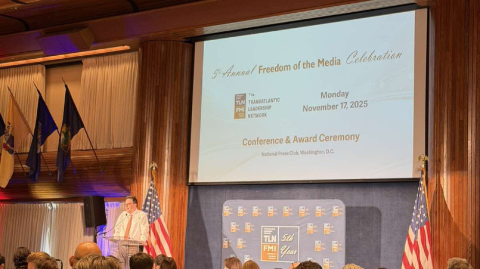 U Vašingtonu održana ceremonija "Freedom of the Media Award": Borba za istinu važnija nego ikada
