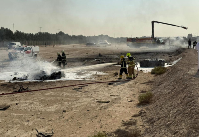 (VIDEO) Pilot poginuo u padu indijskog aviona tokom aeromitinga u Dubaiju