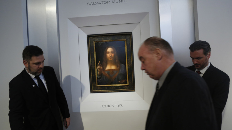Ginis: Da Vinčijeva slika "Salvator Mundi" i dalje najskuplje delo prodato na aukcijama ikada