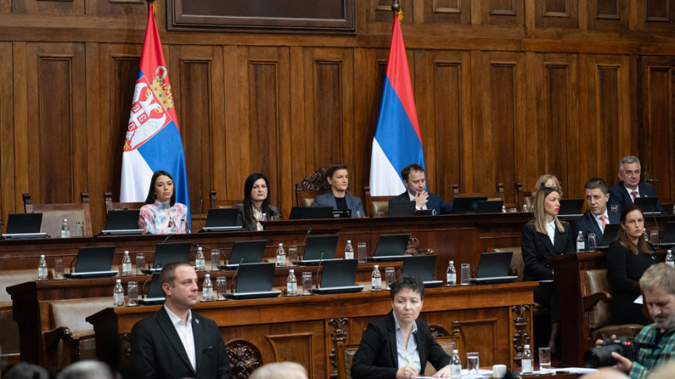 Poslanici Skupštine nastavili raspravu o amandmanima na predložene zakone