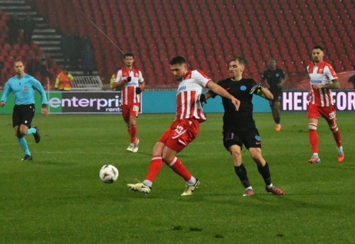 Crvena zvezda sa igračem manje pobedila rumunski FCSB u Ligi Evrope