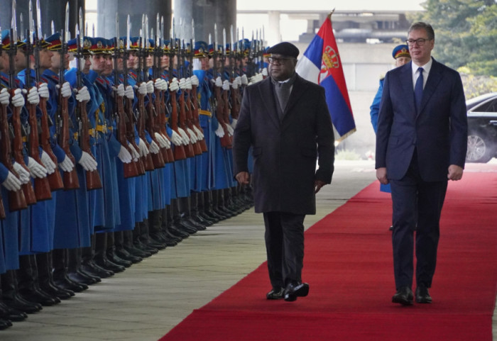 Vučić dočekao predsednika Konga: Planirano potpisivanje bilateralnih dokumenata