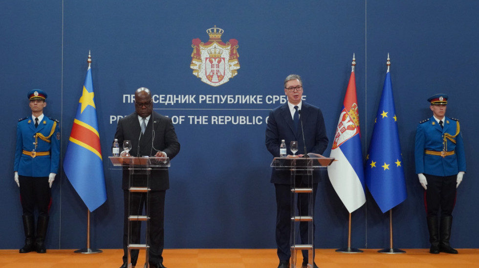 Vučić ugostio predsednika Konga: "Ljudi iz Afrike su na evropskom tlu uvek najpopularniji u Srbiji"