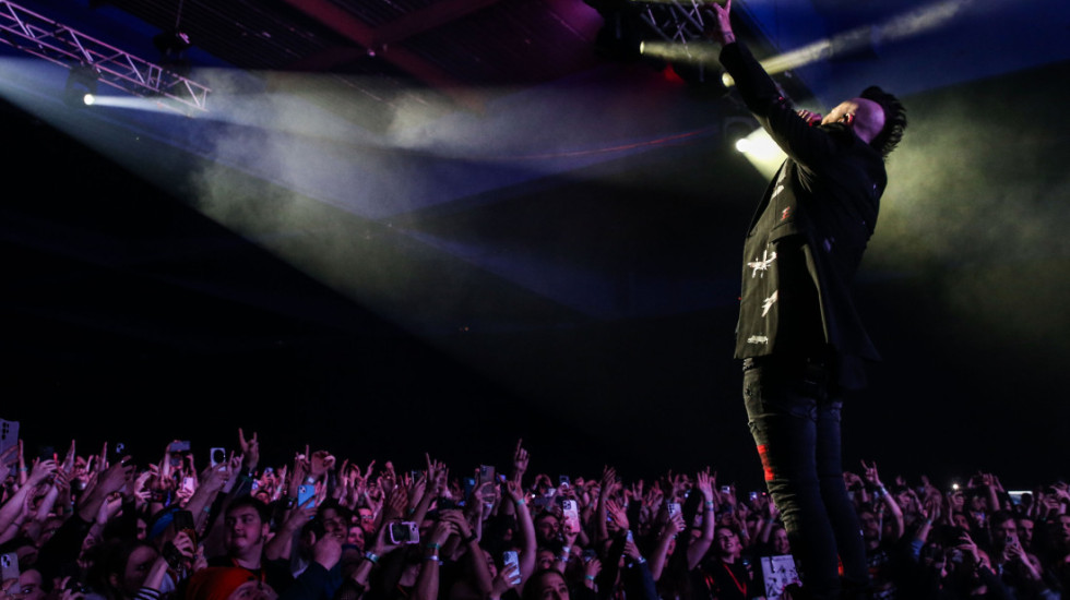 (FOTO) Koncert u Hangaru: Three Days Grace konačno pred Beograđanima