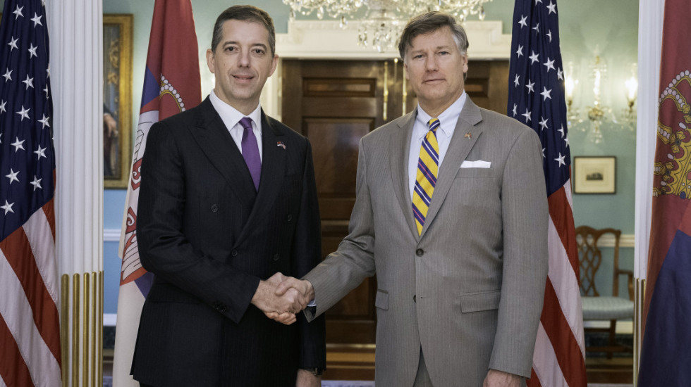 Đurić u Vašingtonu sa zamenikom državnog sekretara SAD Landauom, razgovarali i o NIS