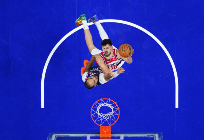 Vukčević ubacio 16 poena, Vašington izgubio od Filadelfije