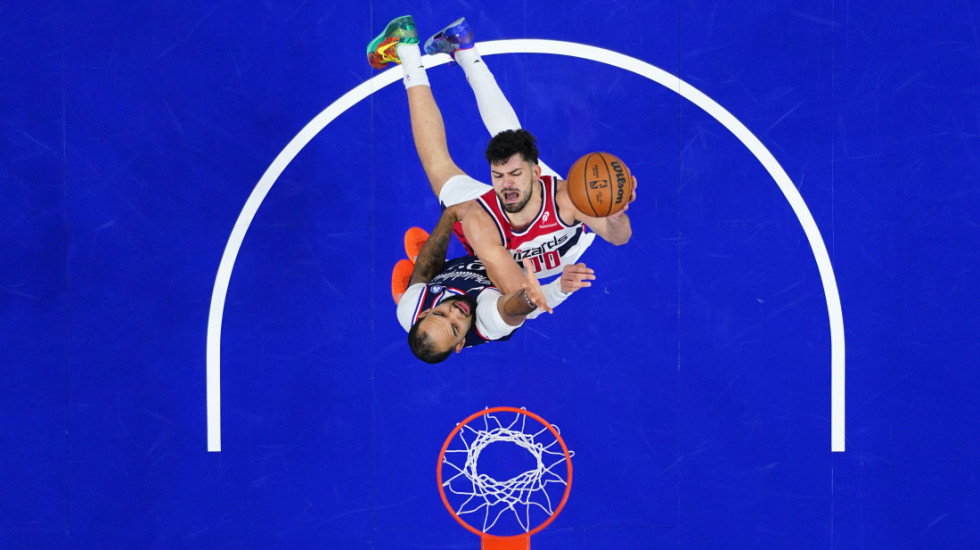 Vukčević ubacio 16 poena, Vašington izgubio od Filadelfije