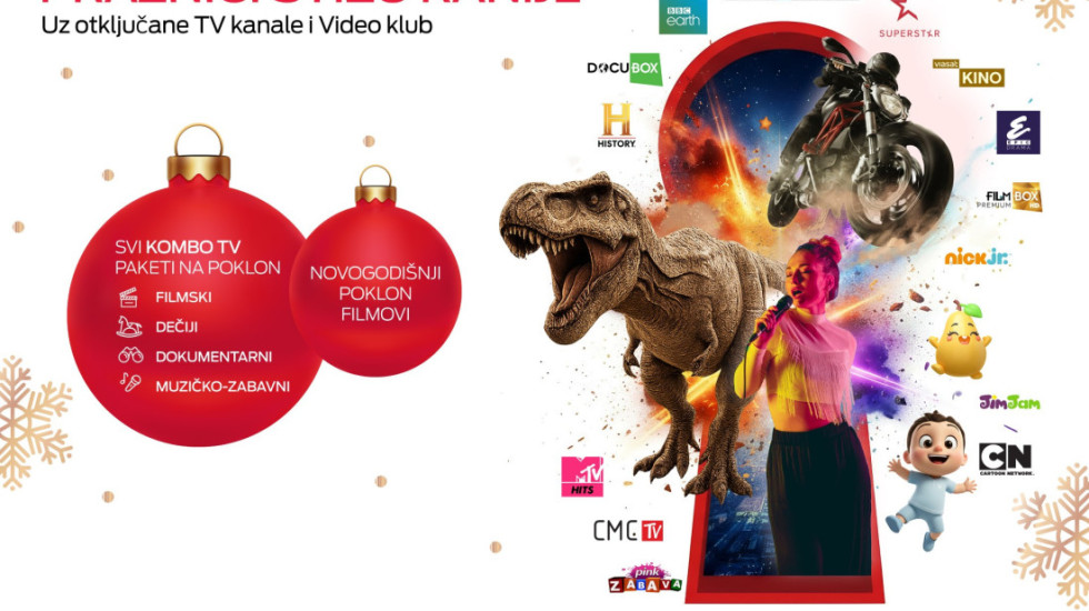 Telekom Srbija otključava kanale tokom novogodišnjih praznika