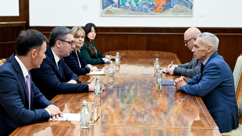 Vučić sa Bocan-Harčenkom o snabdevanju gasom i jačanju energetskog sistema u Srbiji