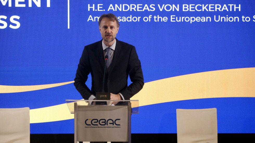 Fon Bekerat: Budućnost Srbije je u EU, sada je vreme za reforme i ulaganja