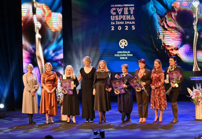 Cvet uspeha za ženu zmaja 2025: Proglašene najbolje preduzetnice i rodno najsenzitivnije kompanije u Srbiji