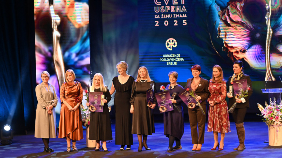 "Cvet uspeha za ženu zmaja 2025": Proglašene najbolje preduzetnice i rodno najsenzitivnije kompanije u Srbiji