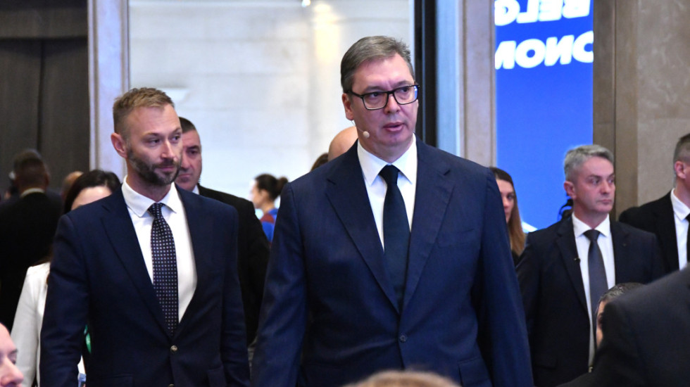 Vučić sa Fon der Lajen i Koštom u Briselu: Posebnu pažnju posvetili smo energetskom sektoru