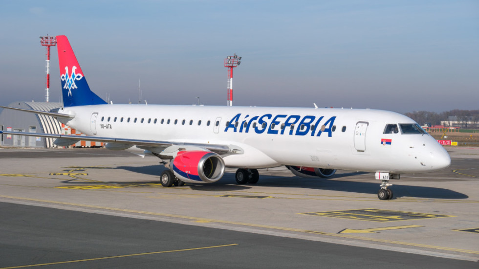 Stigao novi embraer E-195, 29. avion u floti Er Srbije