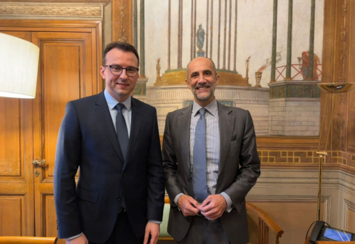 Petković sa Pjetrom Sfera Karinijem iz kabineta Meloni: "Beograd opredeljen za normalizaciju odnosa s Prištinom"