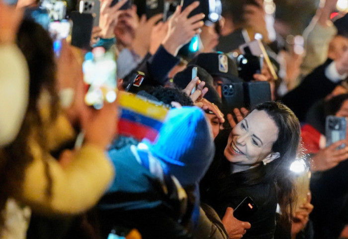 (FOTO) "Svesna sam rizika putovanja": Venecuelanska opoziciona liderka Mačado došla u Norvešku zbog Nobelove nagrade