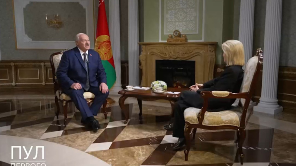 Lukašenko dao intervju američkom Newsmaxu: "Ne postavljajte mi ružna pitanja o Trampu, Putinu i Siju"