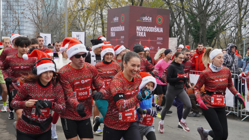 (FOTO) Održana Novogodišnja trka u organizaciji Beogradskog maratona, više od 1.000 "pobednika"