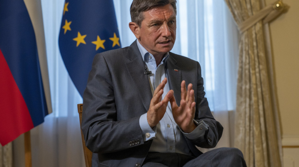 Pahor: Mir na Balkanu biće trajan kada sve države uđu u EU, Brisel favorizuje Crnu Goru i Albaniju