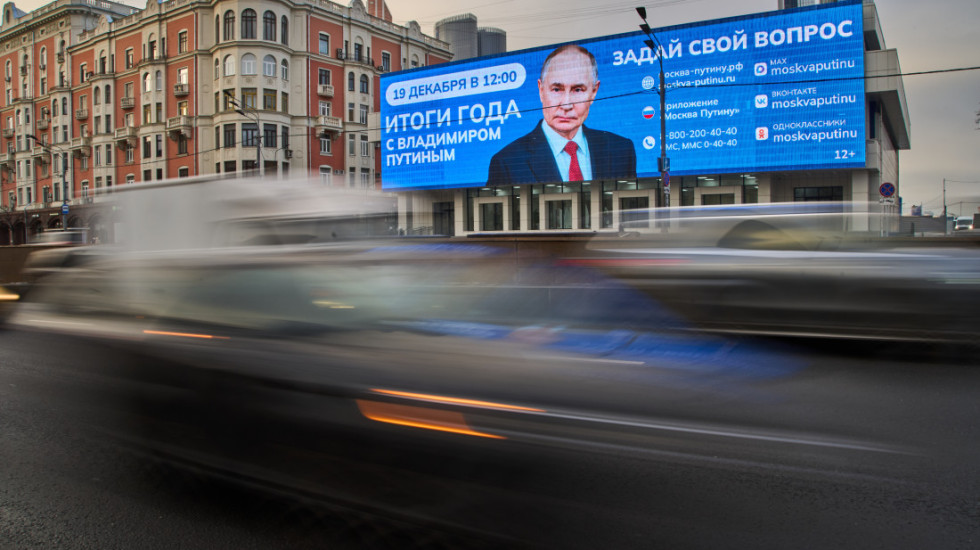 Vejpovi, zastave, flaše: Šta sve neće biti dozvoljeno da se unese tokom godišnjeg intervjua sa Putinom