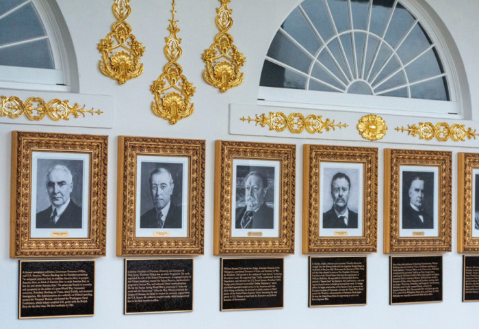 "U Trampovom stilu": Nove pločice na "Predsedničkoj stazi slavnih" pune oštrih opisa njegovih prethodnika