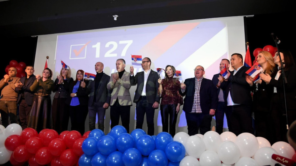 Srpska lista održala predizborni skup u Ranilugu: "Jedinstvo i sloga garantuju ostanak i opstanak Srba na KiM"