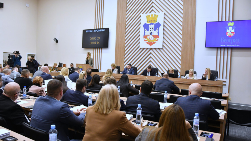 Odbornici Skupštine Beograda usvojili budžet za 2026. godinu u iznosu od 205 milijardi dinara