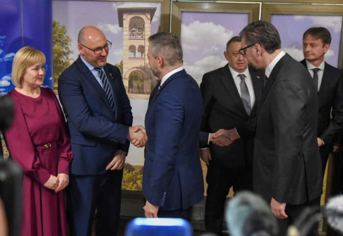 Vucic with Pellegrini in Backi Petrovac: Serbia to Finance Construction of the Slovak House in Novi Sad