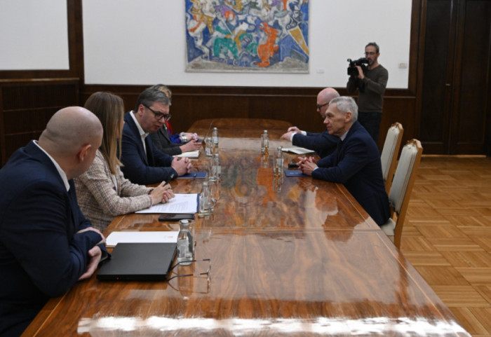 Vučić sa Bocan-Harčenkom: "Okrenuti smo dijalogu i konstruktivnoj saradnji u cilju obezbeđivanja energetske sigurnosti"