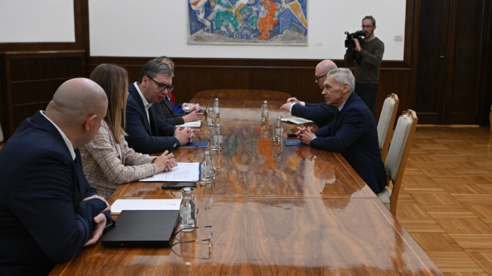 Vučić sa Bocan-Harčenkom: "Okrenuti smo dijalogu i konstruktivnoj saradnji u cilju obezbeđivanja energetske sigurnosti"