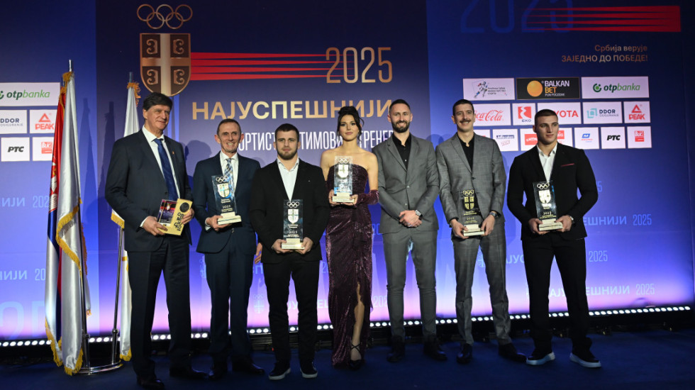 Angelina Topić i Aleksandar Komarov najuspešniji sportisti Srbije za 2025. godinu