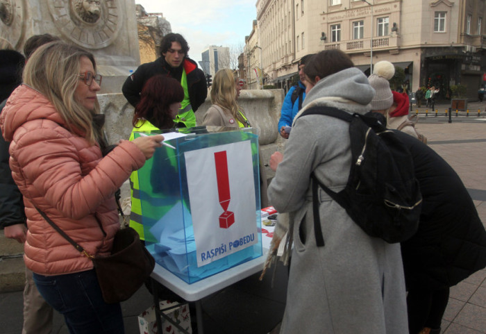 Studenti u blokadi proširili akciju prikupljanja potpisa za raspisivanje izbora i na dijasporu