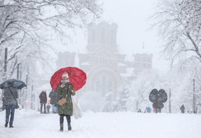 Jak mraz, tokom dana novo naoblačenje sa padavinama: Temperatura do minus 14 stepeni