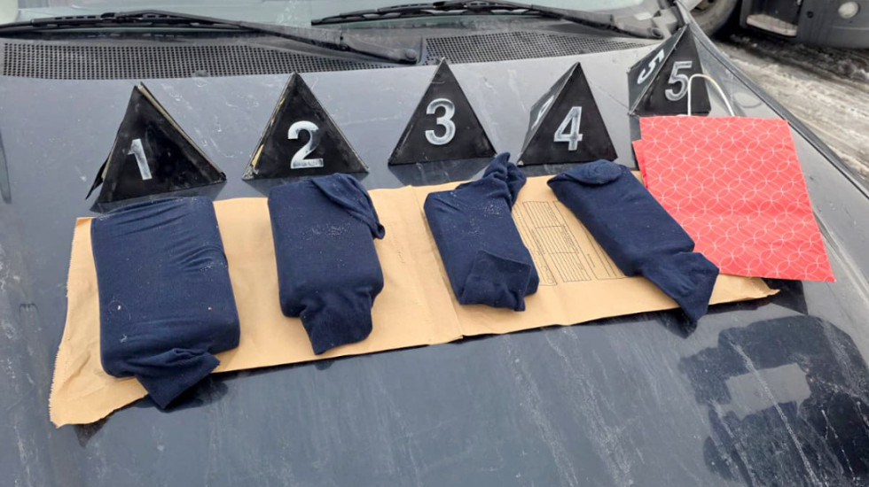 (FOTO) Zaplena droge u Smederevu: Uhapšen bugarski državljanin zbog kokaina i heroina