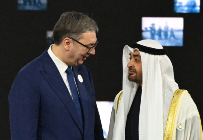 Vučić se sastao se šeikom Mohamedom bin Zajedom Al Nahjanom u Abu Dabiju