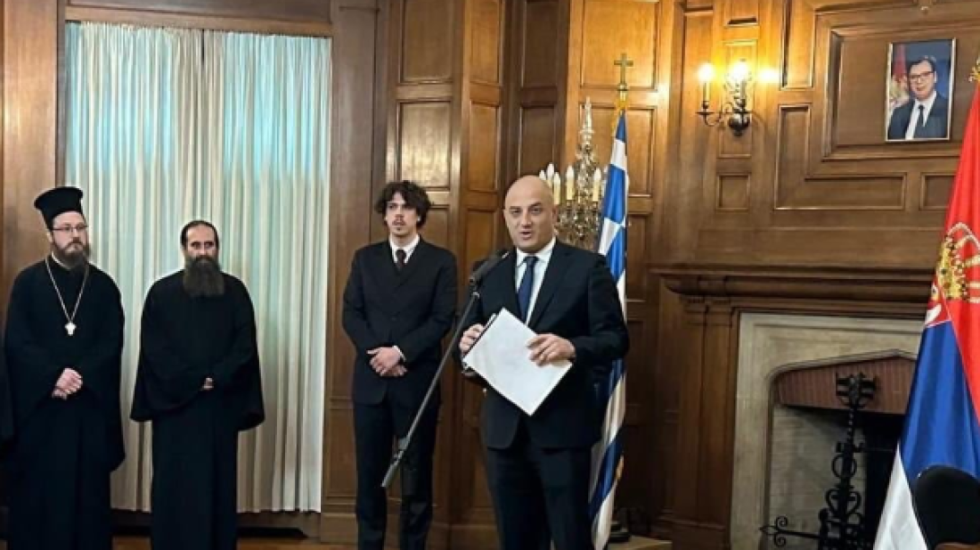 Prijem u Ambasadi Srbije u Atini povodom Srpske nove godine: "Ma gde živeli, ostajemo deo istog naroda i istorije"