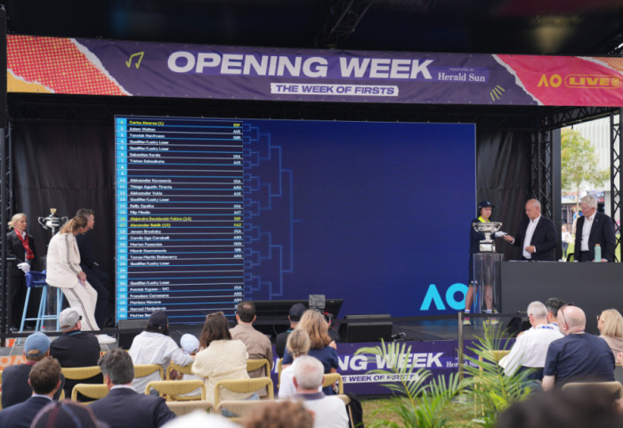 Žreb za Australijan open: Đoković u polufinalu ide na Sinera, Olga Danilović u prvom kolu sa Venus Vilijams