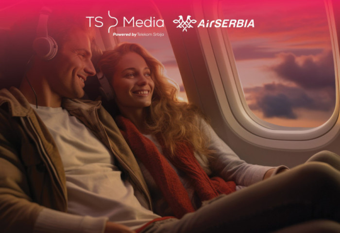 TS Media i Er Srbija donose eksluzivni domaći filmski i serijski sadržaj putnicima na interkontinentalnim letovima