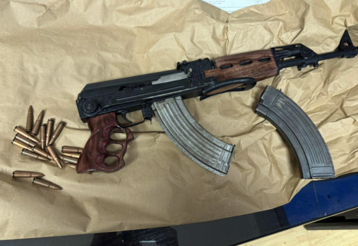 Automatska puška i 40 komada municije otkriveni u automobilu "BMW" na Batrovcima