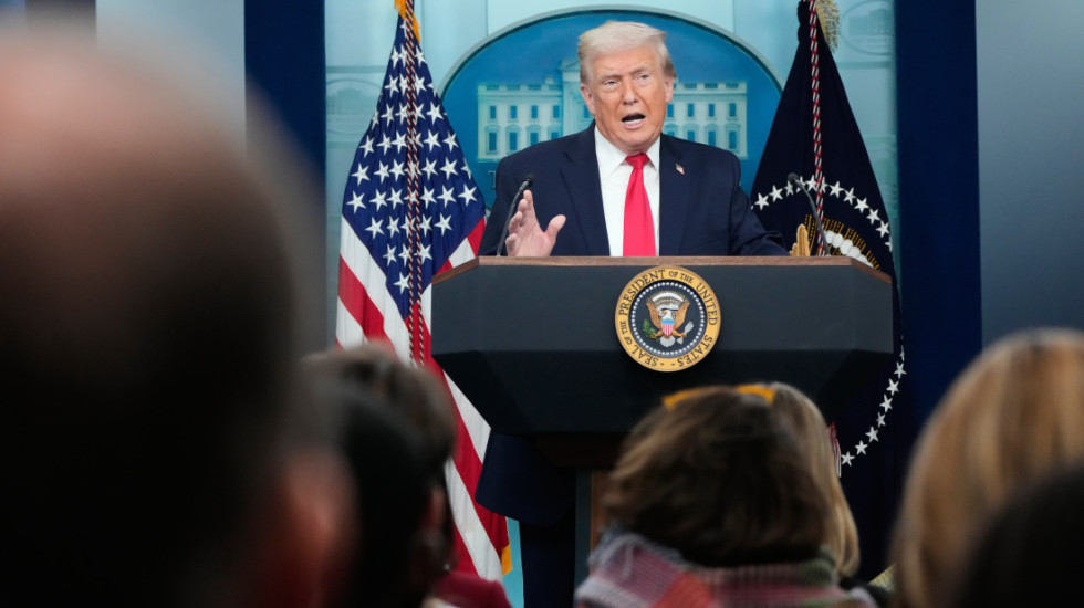 Šta je sve Tramp govorio na prvu godišnjicu svog drugog mandata u Beloj kući