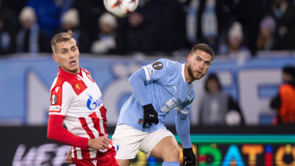 Zvezda obezbedila "evropsko proleće": Crveno-beli savladali Malme u Ligi Evrope