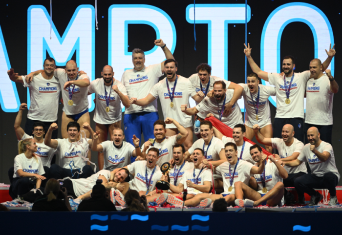 (FOTO) Srbija šampion Evrope, Mandić MVP: "Potopljena" Mađarska za najsjajnije odličje