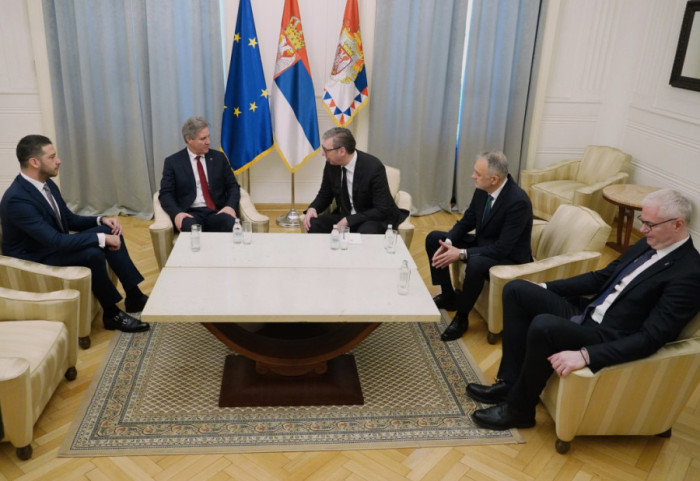 Vučić primio vaterpoliste Srbije nakon osvajanja zlata na Evropskom prvenstvu