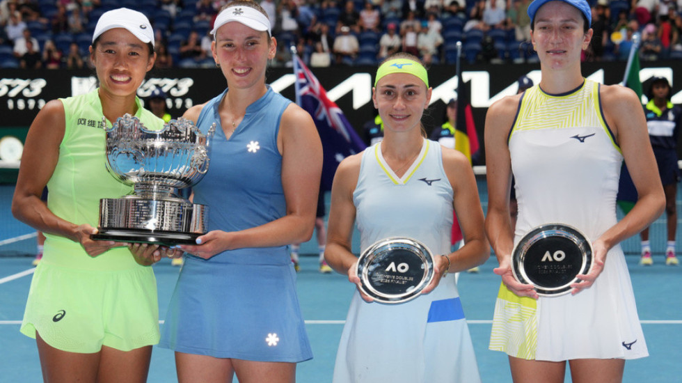 Krunić i Danilina poražene u finalu ženskog dubla na Australijan openu