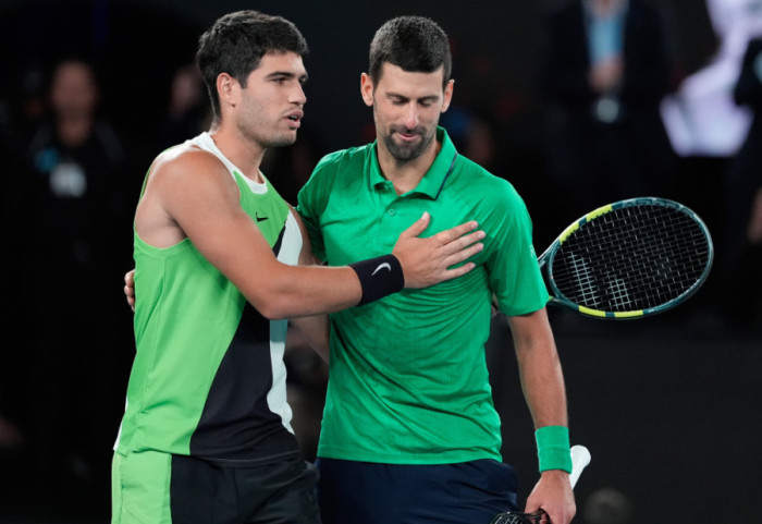 (FOTO/VIDEO) Đoković izgubio od Alkaraza u finalu Australijan opena i ostao bez 25. grend slem titule