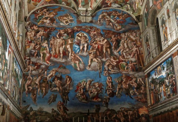 Počela restauracija Mikelanđelove freske "Strašni sud" u Sikstinskoj kapeli posle 30 godina