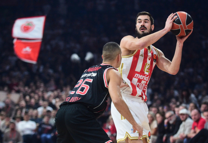 Crvena zvezda pobedila Hapoel u 26. kolu Evrolige