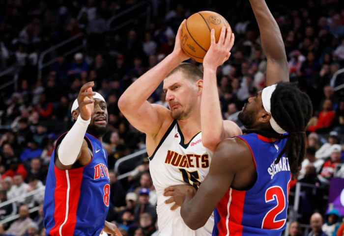 Jokić postigao dabl-dabl učinak u porazu Denvera od Detroita