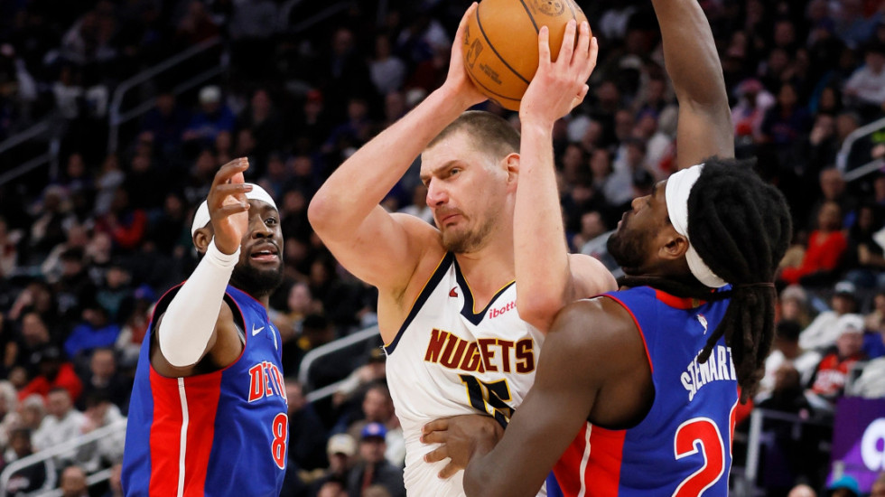 Jokić postigao dabl-dabl učinak u porazu Denvera od Detroita