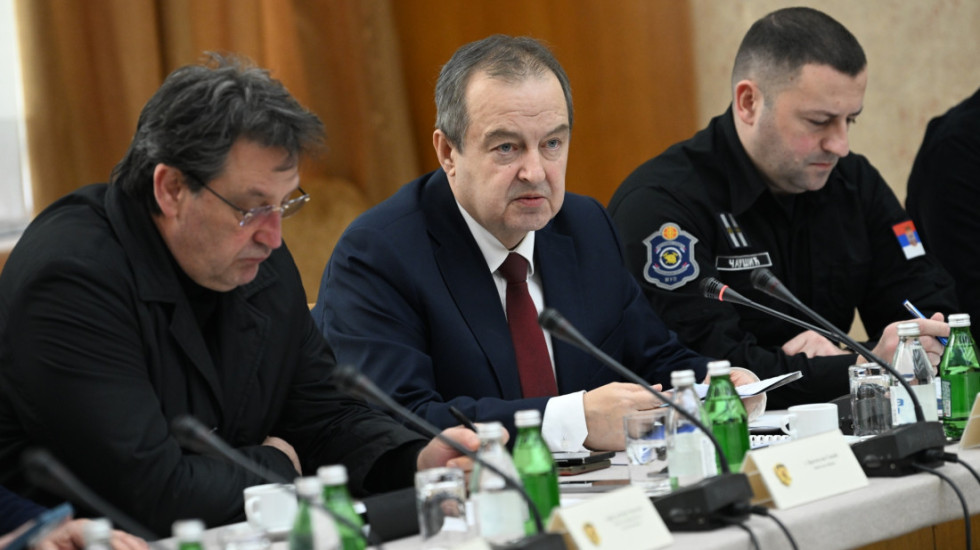 Dačić na sednici Štaba za vanredne situacije: Vremenske prilike normalizovane